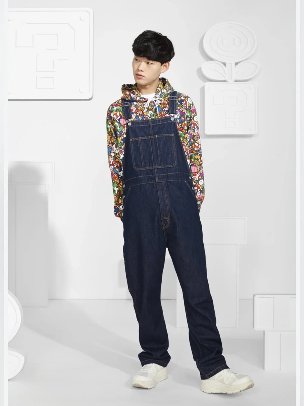 LEVI'S® X SUPER MARIO OVERALLS NINTENDO XS